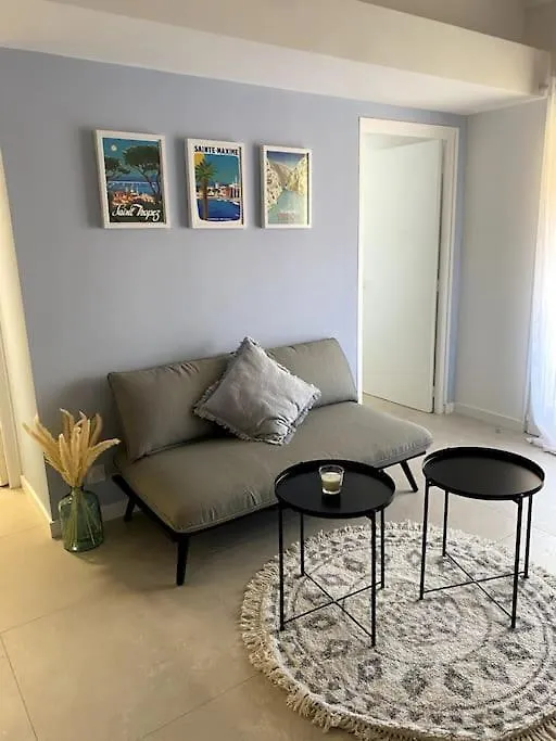 Appart Vue Mer Coeur Ville - Casa Riviera Bellevue Sainte-Maxime